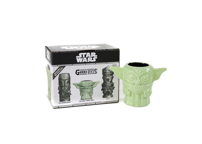 Geeki Tikis The Child Baby Yoda Force Pose Mug | Star Wars: The Mandalorian | 16 Ounces - Image 4