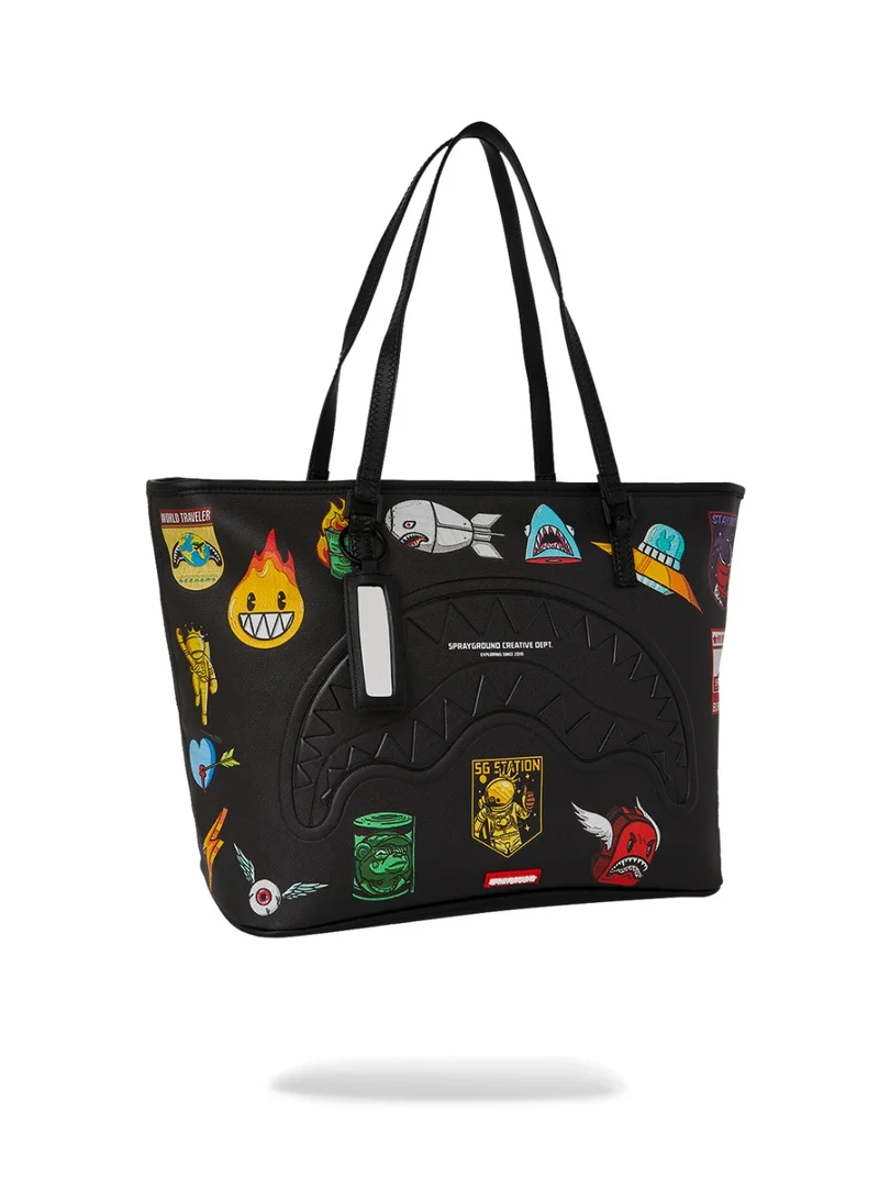 SPRAYGROUND SG CARGO PATCHES TOTE