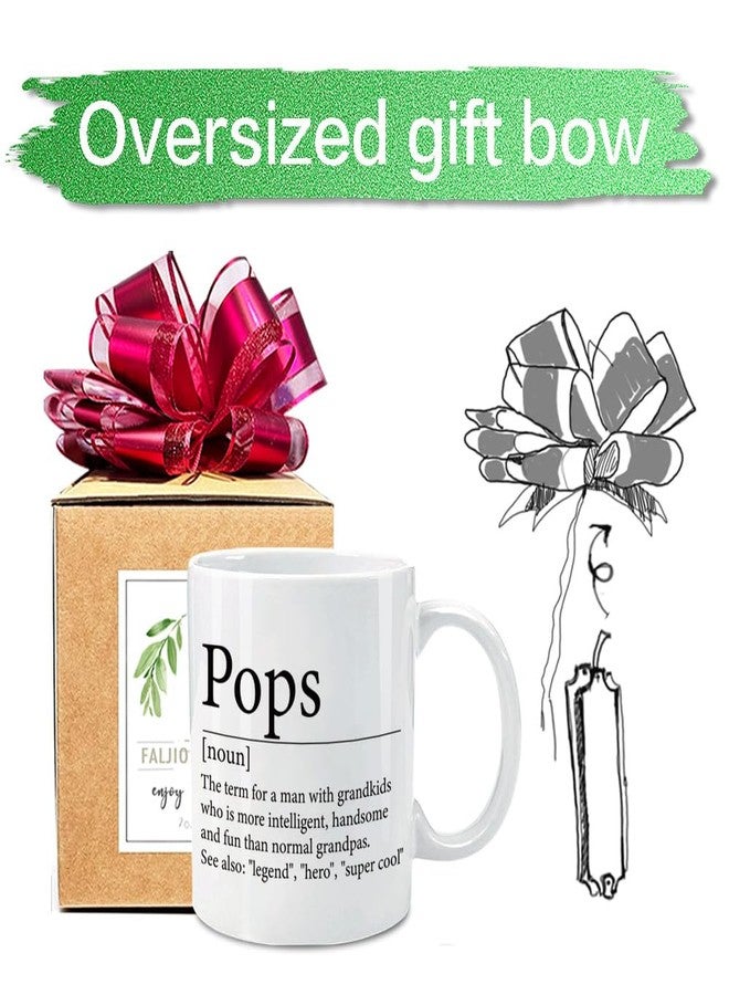FALJIOK Pops Definition Mug, Promoted to Pops Gifts for Grandpa, Best Pops Ever Mug 11oz, Novelty Mugs Gift for Grandpa from Granddaughter Grandson - Image 5