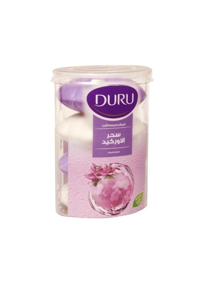 Duru Soap Set with Magic Orchid Scent - 4 Pieces - Image 3