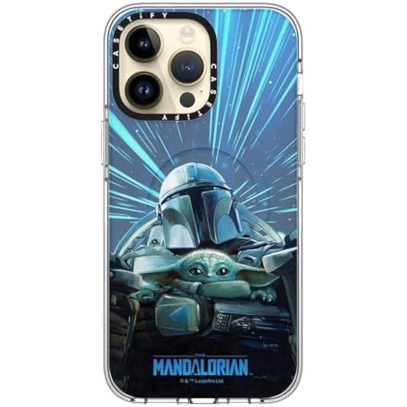 Casetify Clear iPhone 14 Pro Max Case 【Mandalorian Co-Lab/Not Yellowing / 6.6ft Drop Protection/Compatible with Magsafe】 - You Ready for an Adventure - Clear - Image 4