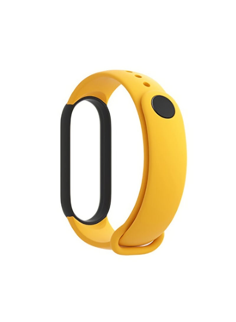 NIBEMINENT 5 Strap Wristband Bracelet Yellow - Image 4