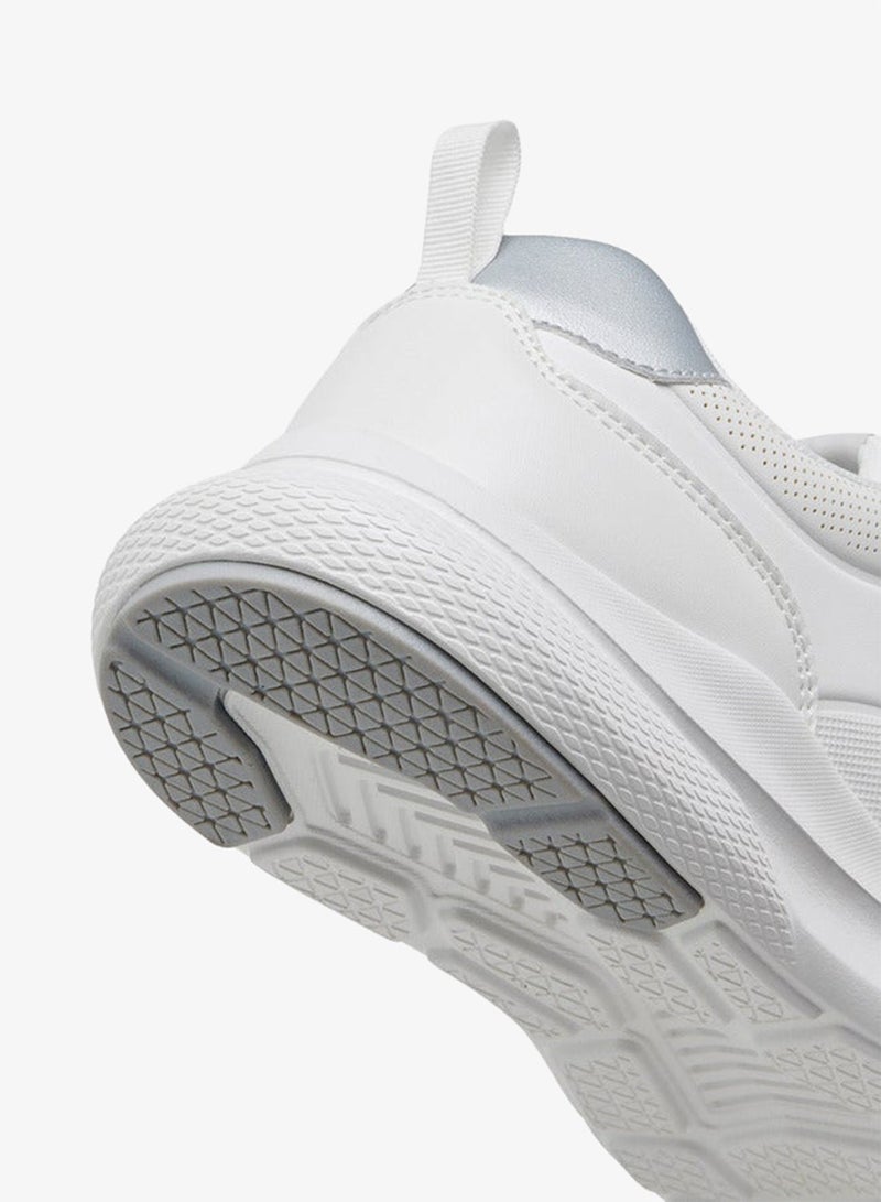 Lee Cooper Men's Logo Print Sneakers with Lace-Up Closure - Image 5