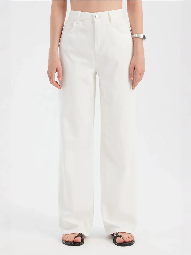 HICCUP High Waist Wide Leg Jeans