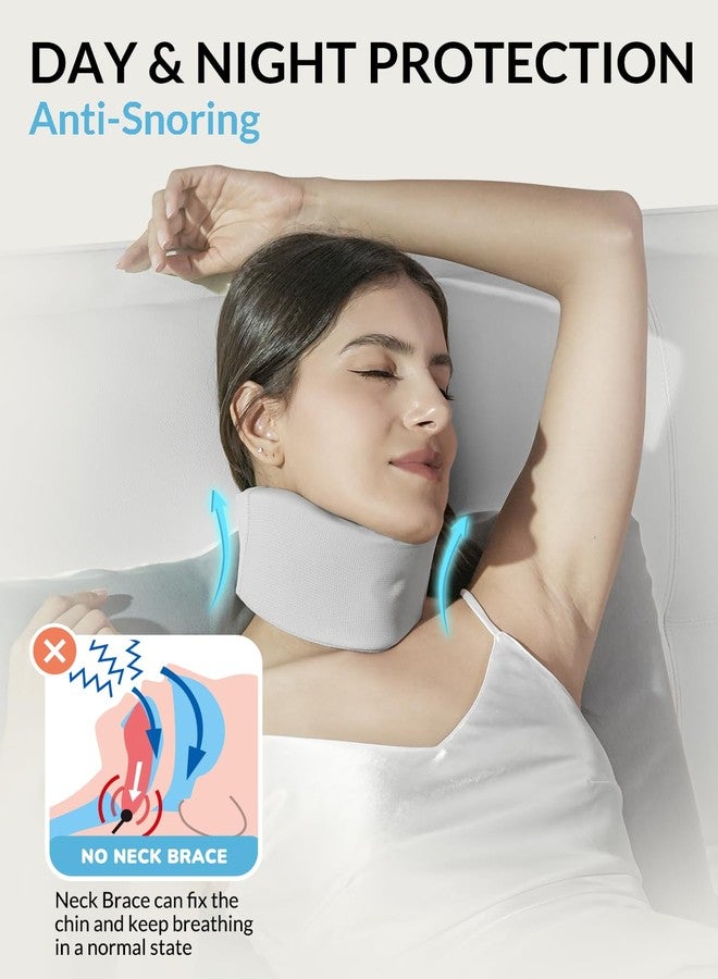 Artelse Ice Silk Neck Brace - Soft, Breathable Cervical Collar for Pain Relief & Posture Correction - Anti-Snoring Support for Comfortable Sleep - Ideal for Office Workers - Image 4