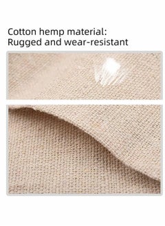 KASTWAVE 30Pcs Cotton Gift Bags Biodegradable Bags with Drawstring Diy Craft Gift Bags Burlap Canvas Pouches Bags Sack Drawstring Wedding Party Favor Jewellery Pouches Storage Wrap Gift Bags  - Image 5