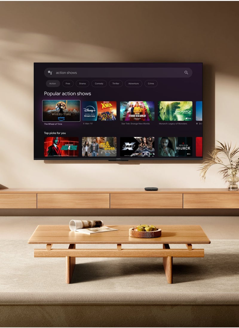 Mi Home - MI TV Box S 3rd Gen - 4K UHD, Google TV, 32GB Memory, Dolby Vision & Atmos, WiFi 6, HDMI 2.1, Fast Streaming, Compact and Powerful - Image 1
