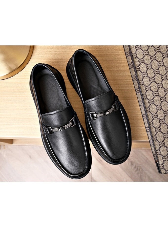 Warrior - Versatile Retro Casual Leather Shoes - Image 1