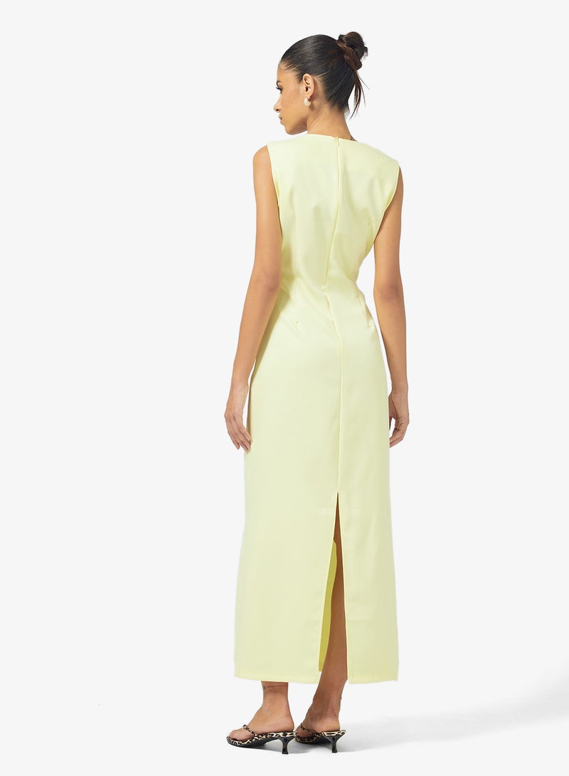 Ginger Square Neck Bodycon Dress - Image 2