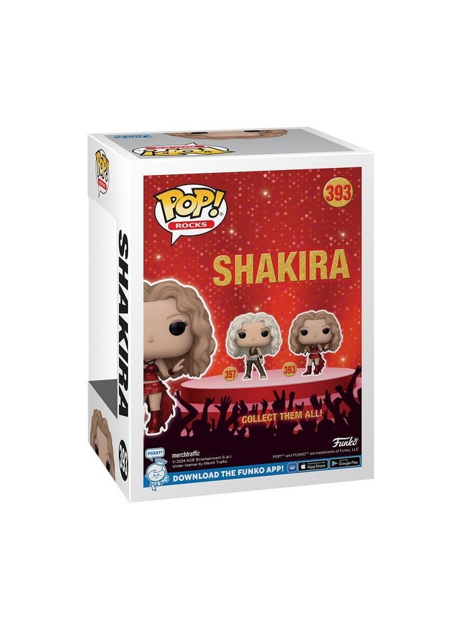 Funko POP! Rocks: Shakira - (Super Bowl) - Glitter - Collectable Vinyl Figure - Gift Idea - Official Merchandise - for Kids & Adults - Music Fans - Model Figure for Collectors and Display - Image 3