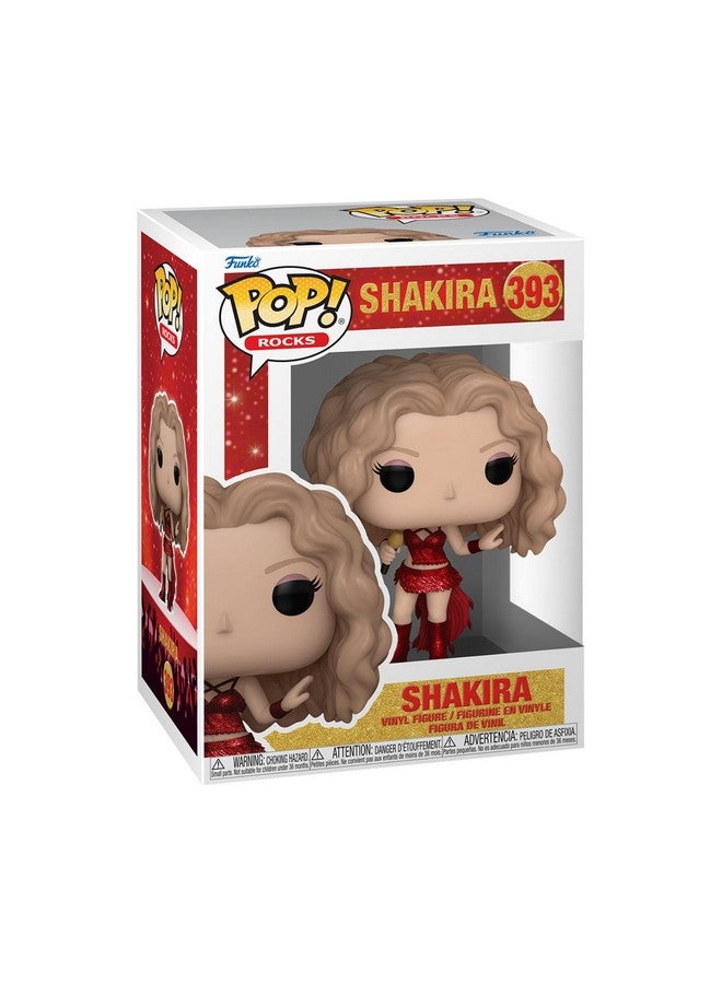 Funko POP! Rocks: Shakira - (Super Bowl) - Glitter - Collectable Vinyl Figure - Gift Idea - Official Merchandise - for Kids & Adults - Music Fans - Model Figure for Collectors and Display - Image 1