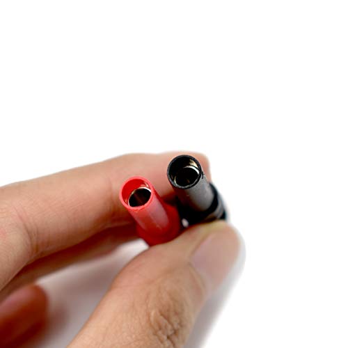 zhenyu 10Pcs Brass Insulated Safety Shrouded 4mm Female Banana Plug Jack Socket Solder Cable Connector - Image 3