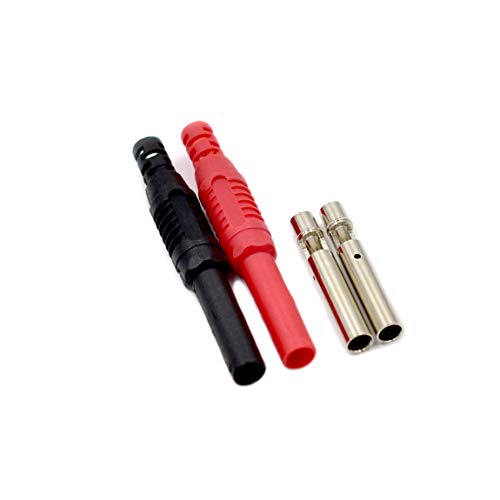 zhenyu 10Pcs Brass Insulated Safety Shrouded 4mm Female Banana Plug Jack Socket Solder Cable Connector - Image 2