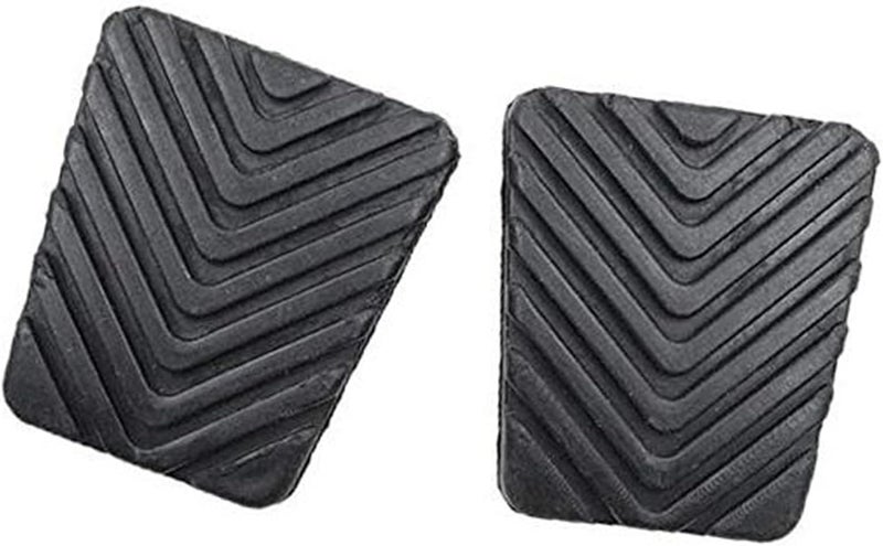 Wivplex Rubber Brake Clutch Pedal Pad Cover - 2PCS - Image 1