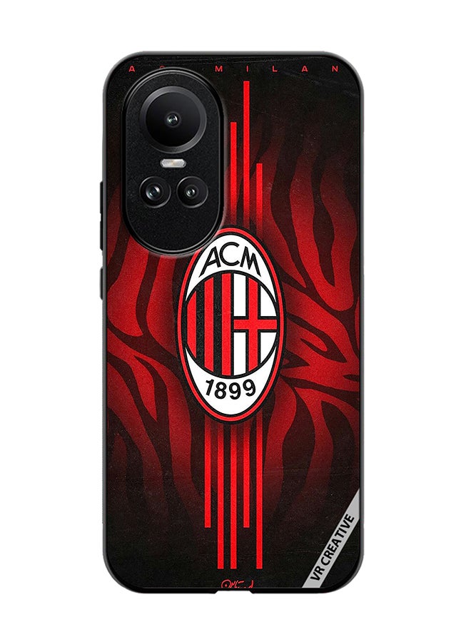 VR CREATIVE Protective Case Cover For Oppo Reno 10 Pro Acm Logo Design Multicolour - Image 1