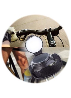 Generic Wide Angle Cycling Bicycle Bike Rear View Mirror Wrist Guards Wristbands Back Mirror  - Image 3