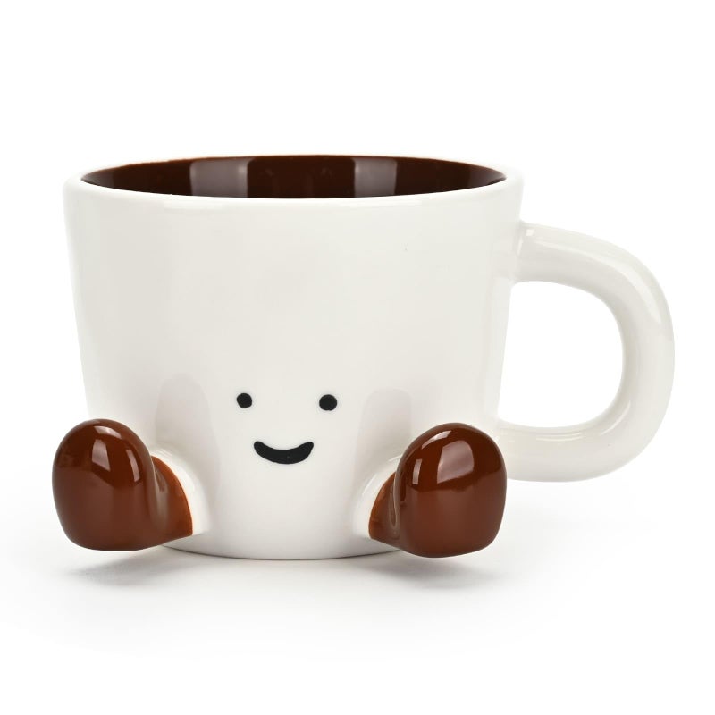 Coffee MugsCute funny Mug For Women 128oz380ml Unique Ceramic Coffee Tea Cups Office Mug Gift chocolate