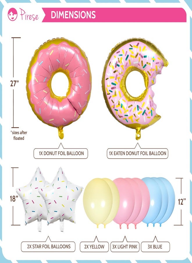 Pirese Donut Forget Us Party Decorations, Goodbye Banner Kit with Balloons for Coworker, Retirement, Going Away, Office Farewell and Leaving Party Supplies - Image 4
