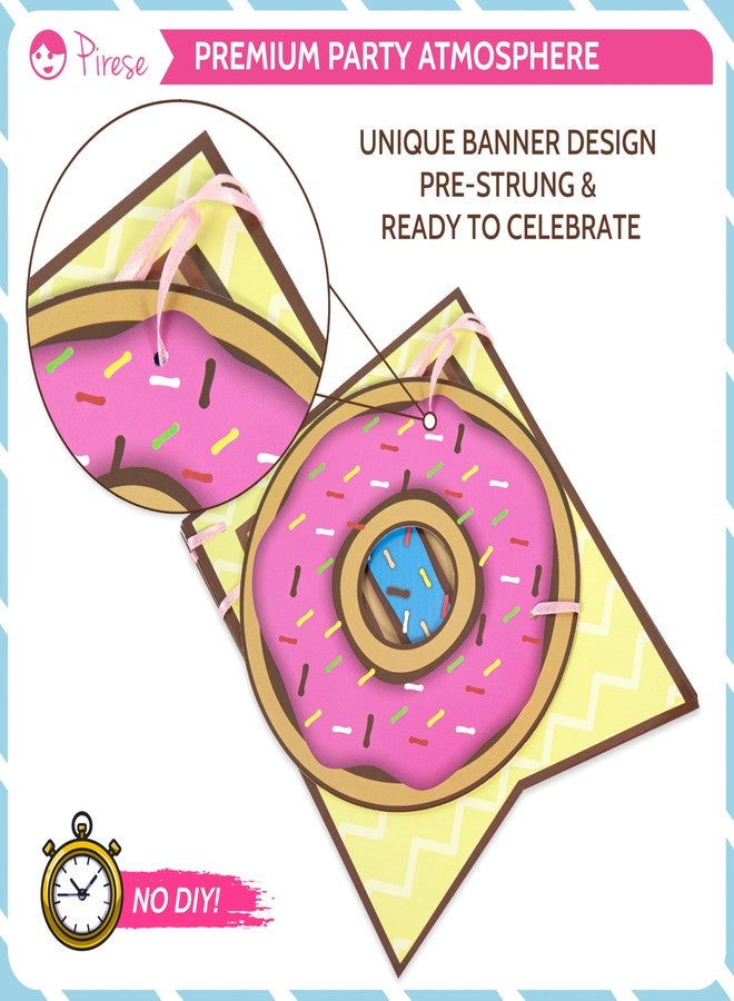 Pirese Donut Forget Us Party Decorations, Goodbye Banner Kit with Balloons for Coworker, Retirement, Going Away, Office Farewell and Leaving Party Supplies - Image 5
