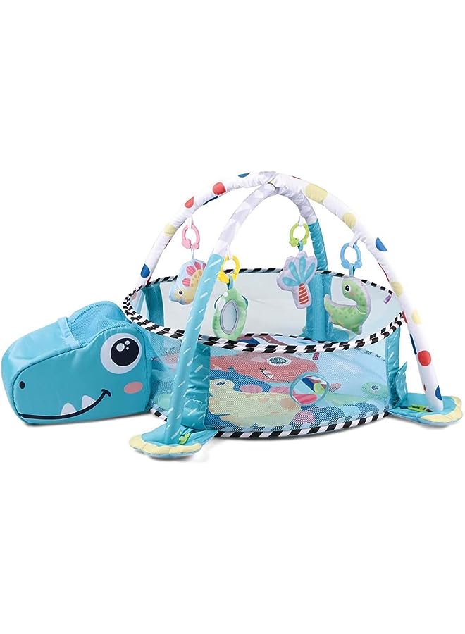 IAF 4in1 Activity Gym & Ball Pit with 30 Balls & 4 Linkable Toys for Babies - Image 1