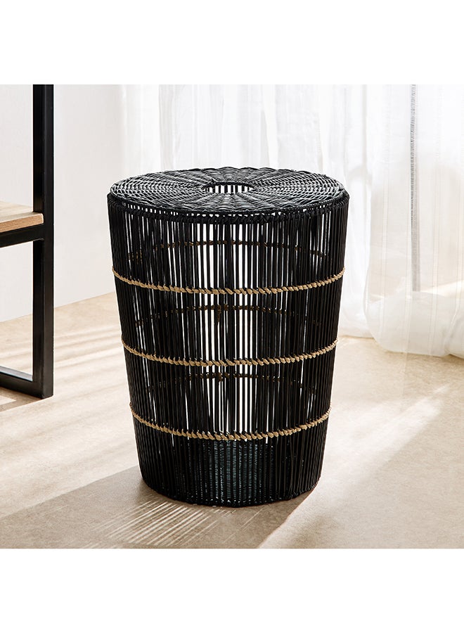 Home Box Ebony Laundry Hamper with Lid  - Image 2
