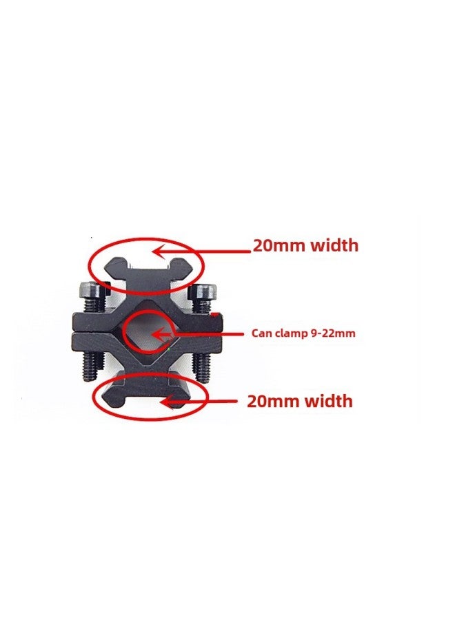 QQ Pipe Clamp Fixing Clamp Butterfly Clamp K185 Pipe Clamp Universal Pipe Clamp Dovetail Clamp Two Piece Clamp K186 Mechanical Hardware-Specifications And Models:33  - Image 3