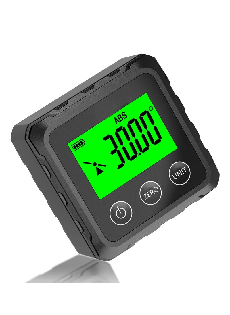 Generic Compact Digital Angle Finder with LED Display, Versatile Level Tool for Woodworking, Electrical, Plumbing and Carpentry, Measures 0 to 90 Degrees  - Image 1