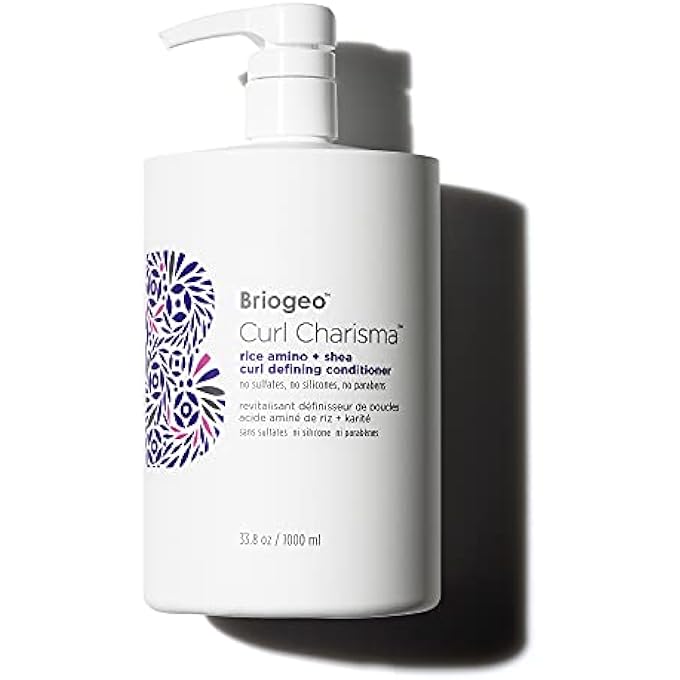 Briogeo CURL CHARISMA RICE AMINO + SHEA CURL DEFINING CONDITIONER 1000ML/33.8OZ - Image 1