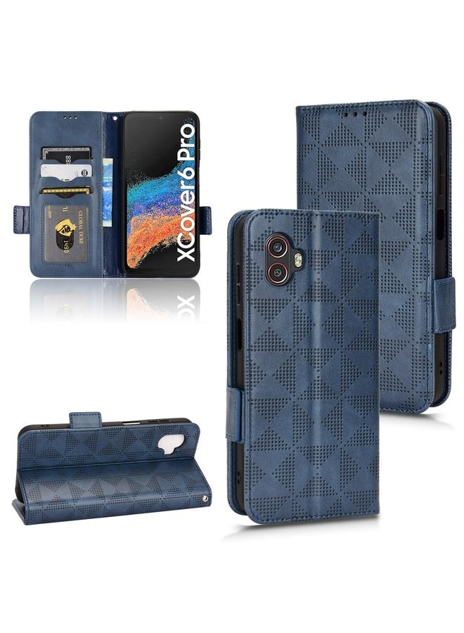 اس-توب جراب هاتف جلدي بتصميم مثلث متماثل لهاتف Samsung Galaxy Xcover 6 Pro - Image 1