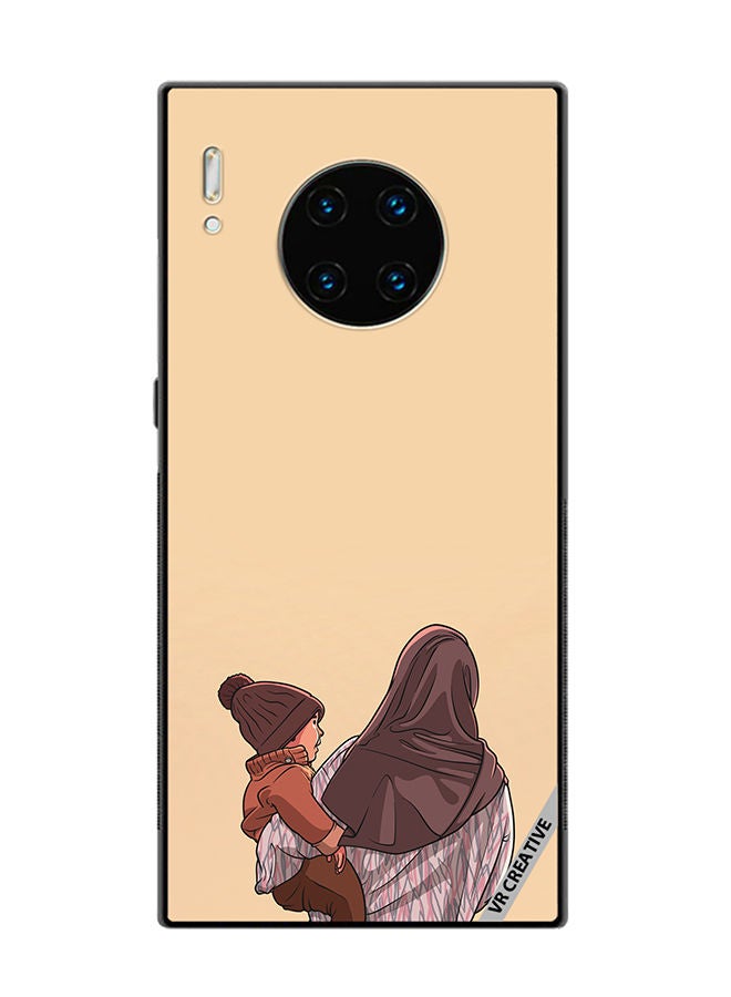 VR CREATIVE Protective Case Cover For Huawei Mate 30 Pro Me And Mom Design Multicolour - Image 1