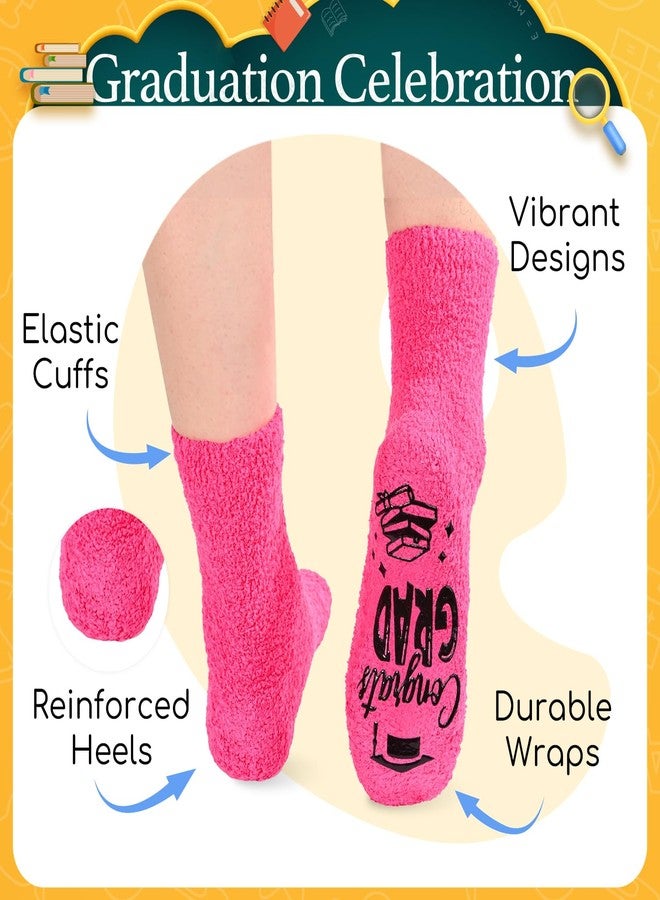 Happy Pop HAPPYPOP 2025 Graduation Socks - Congrats Grad Gift for Women, College High School 8th Grade Master Degree - Image 2