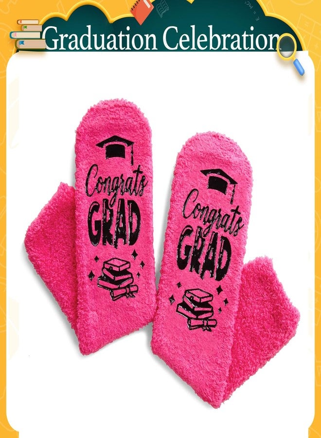 Happy Pop HAPPYPOP 2025 Graduation Socks - Congrats Grad Gift for Women, College High School 8th Grade Master Degree - Image 4