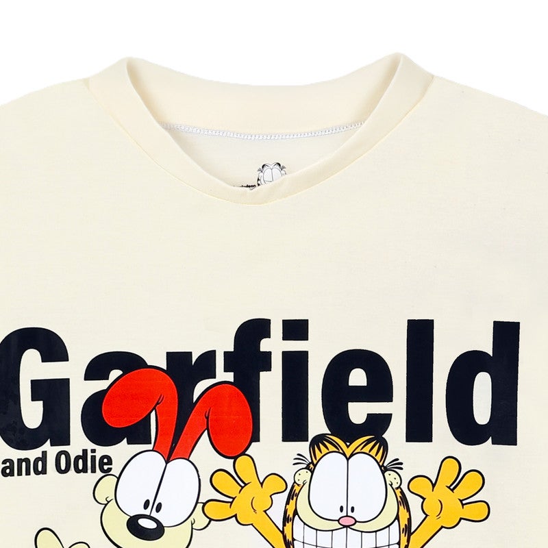 Nickelodeon Garfield and  Odie Kids Boy's Short Sleeve T-Shirt - Image 4