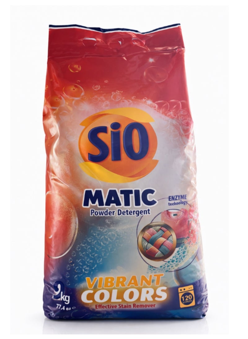SIO Powder Detergent Matic – Color 9 kg | Effective Cleaning & Color Protection - Image 1