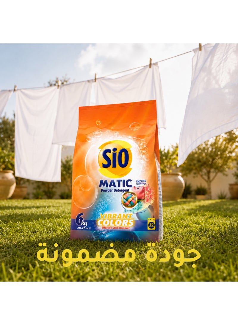 SIO Powder Detergent Matic – Color 9 kg | Effective Cleaning & Color Protection - Image 4