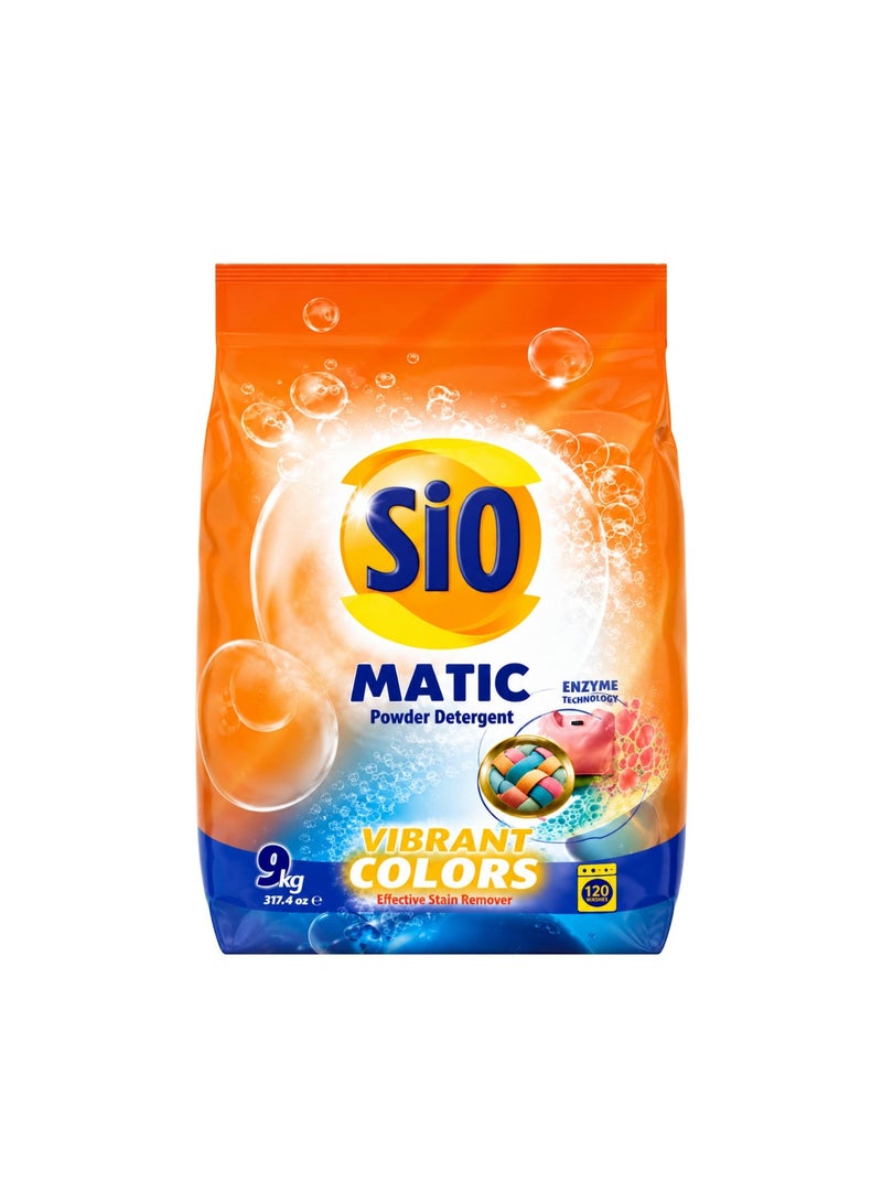 SIO Powder Detergent Matic – Color 9 kg | Effective Cleaning & Color Protection - Image 1