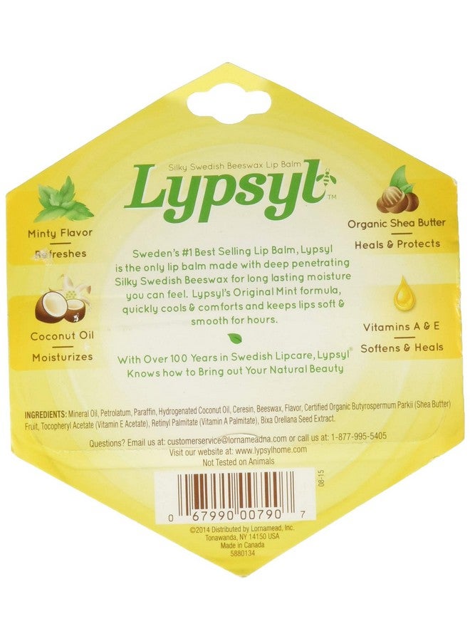 Lypsyl Intense Protection Original Mint, Lip Balm 0.10 oz - Image 2