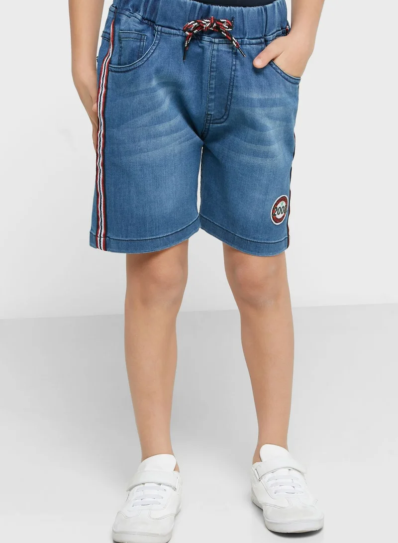 Pinata Boys Casual Side Striped Shorts