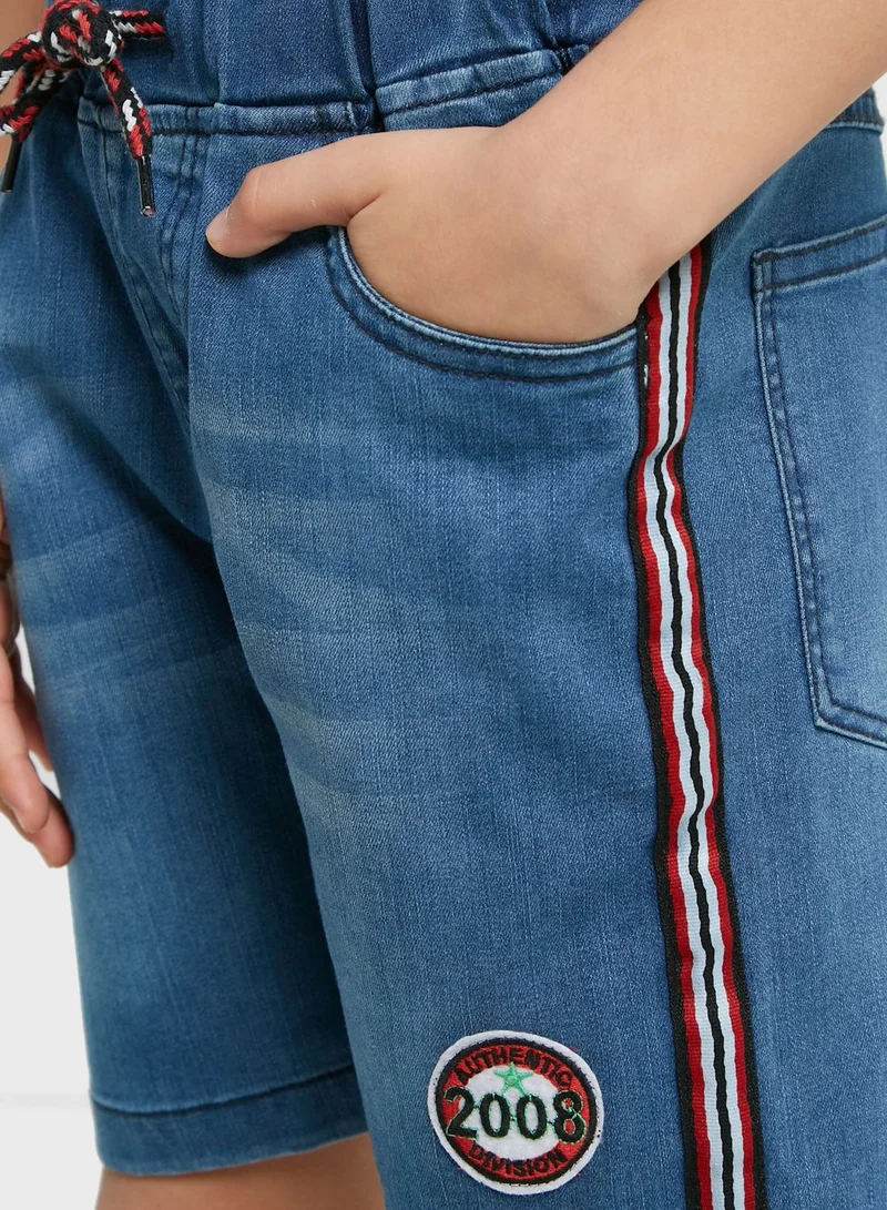 Pinata Boys Casual Side Striped Shorts