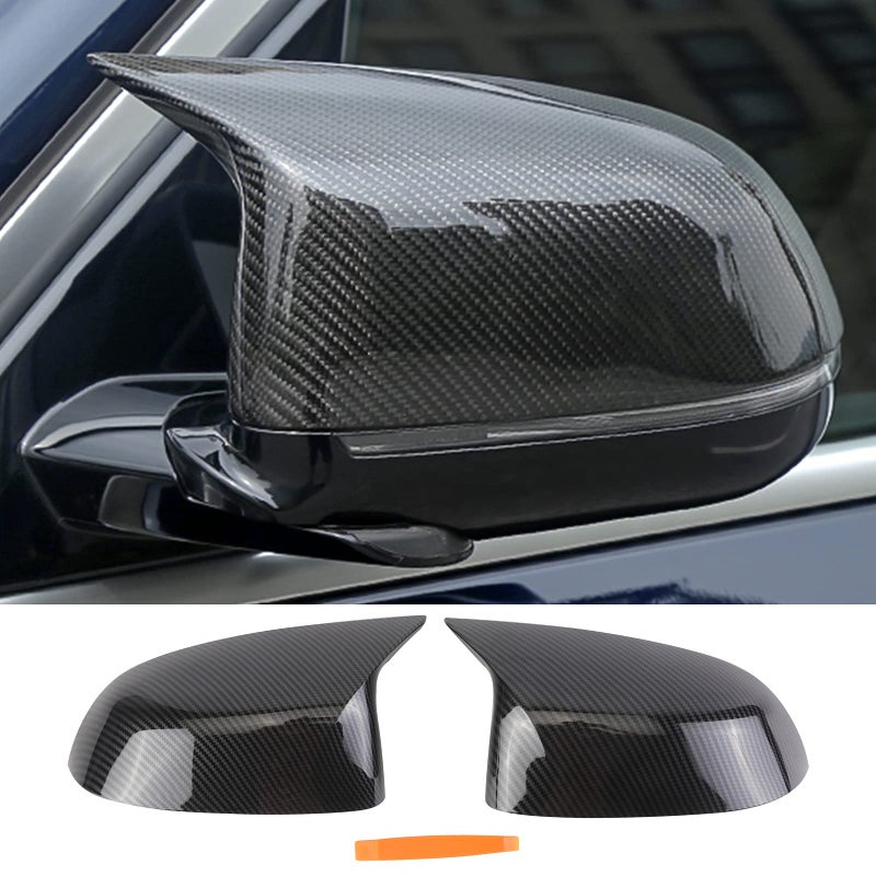 BILLDIO Side Mirror CapsCarbon Fiber Rearview Fit X3 X4 X5 X6 X7 G01 G02 G05 G06 G07