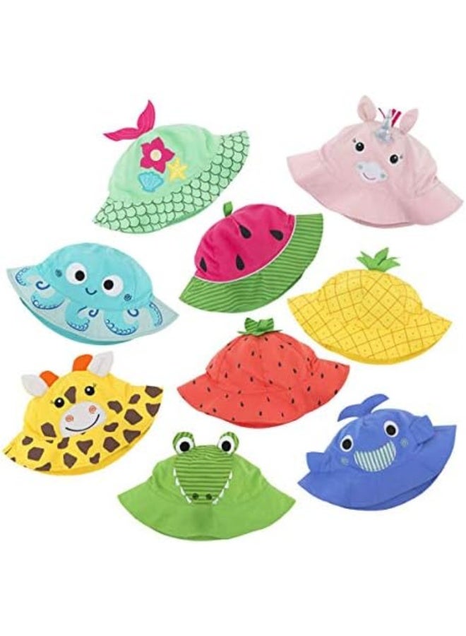 ZOOCCHINI UPF 50+ Baby Sun Hat – Polyester, Chlorine & Water Resistant, BPA-Free - Image 5
