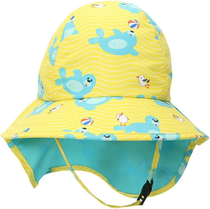 ZOOCCHINI UPF 50+ Baby Sun Hat – Polyester, Chlorine & Water Resistant, BPA-Free - Image 2