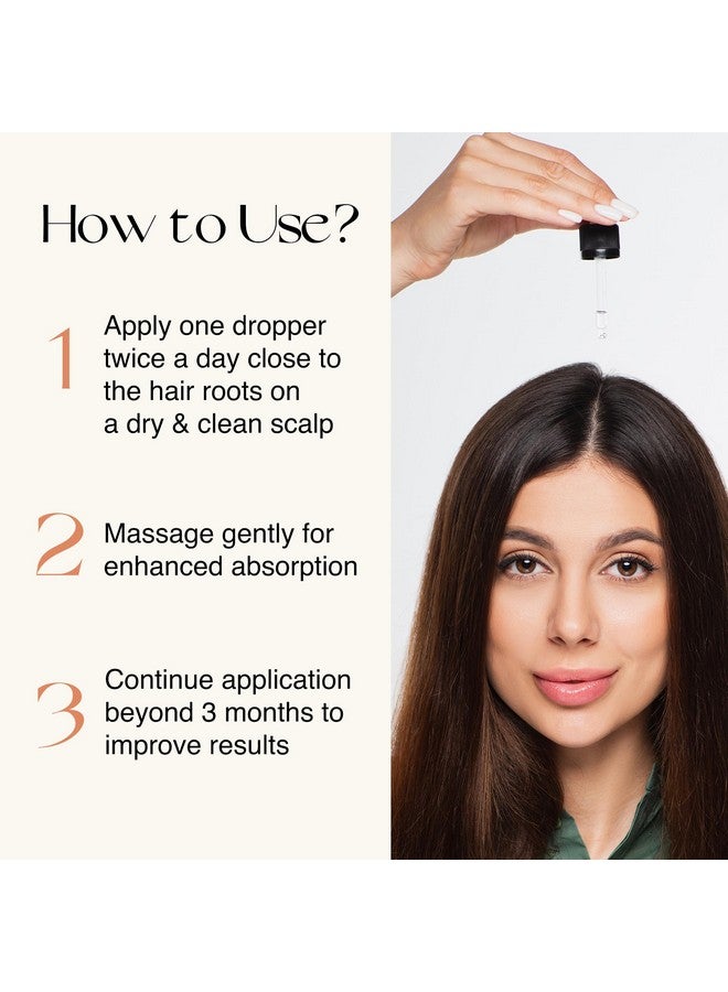 NOURISH MANTRA Advanced Hair Growth Serum With Rosemary Oil| To Increase Hair Growth, Reduce Hair Fall, Improve Hair Density | Enriched With Rosemary & Redensyl | For Men & Women | 25Ml - Image 4