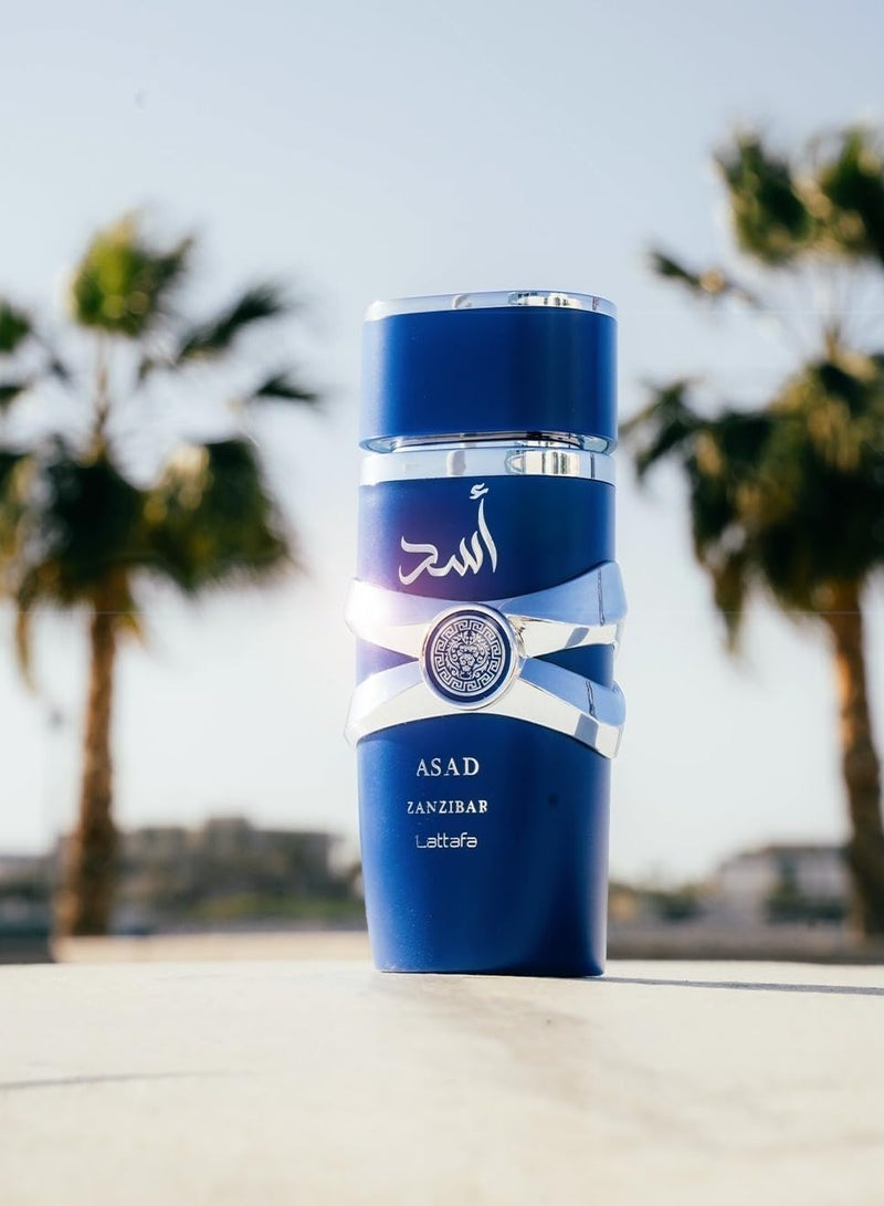 لطافة بخاخ او دي بارفان اسد زنجبار للرجال، 100 مل من لطافة 3.4 أونصة - Image 3