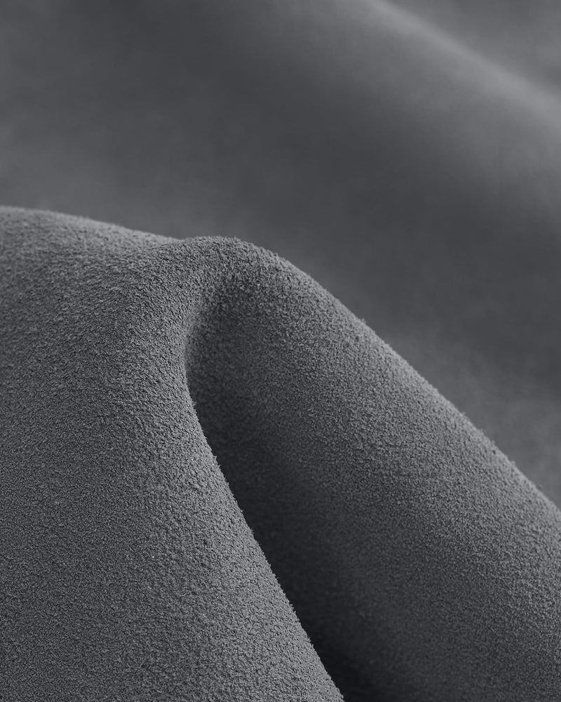 EACHY Leather Makeup Bag, Portable 180Â° Wide-Open Flat Cosmetic Bag for Women, Large Capacity Make Up Organizer Makeup Pouch with Divider and Handle - Image 4