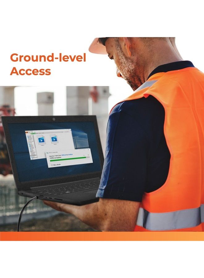 Brinno BCC2000 Plus Construction Camera Bundle | Includes: Full HD TLC2000 Time Lapse Camera, 32-ft Extender for Laptop/Tablet, Clamp Mount & Waterproof Case | 1-Year Battery - Image 5