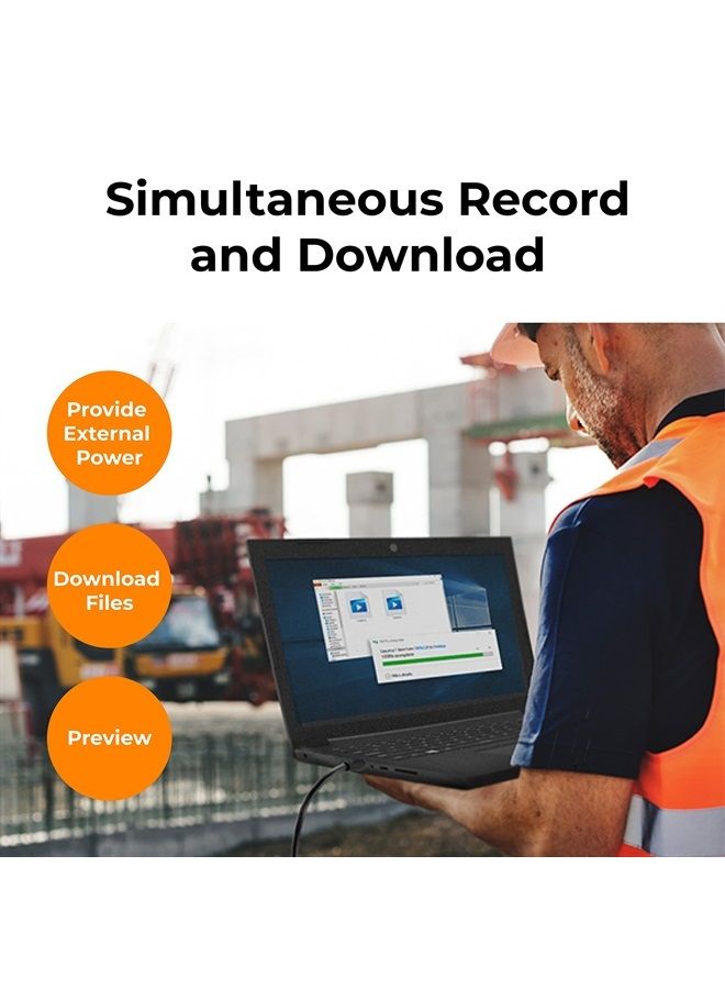 Brinno BCC2000 Plus Construction Camera Bundle | Includes: Full HD TLC2000 Time Lapse Camera, 32-ft Extender for Laptop/Tablet, Clamp Mount & Waterproof Case | 1-Year Battery - Image 3