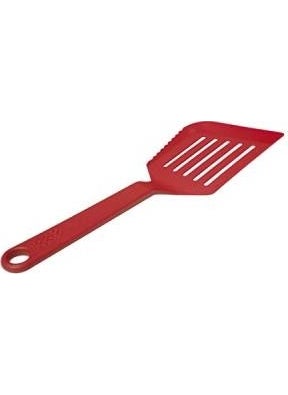 Joseph Joseph 10052 Serrated Mouth Wide Spatula Red  - Image 1