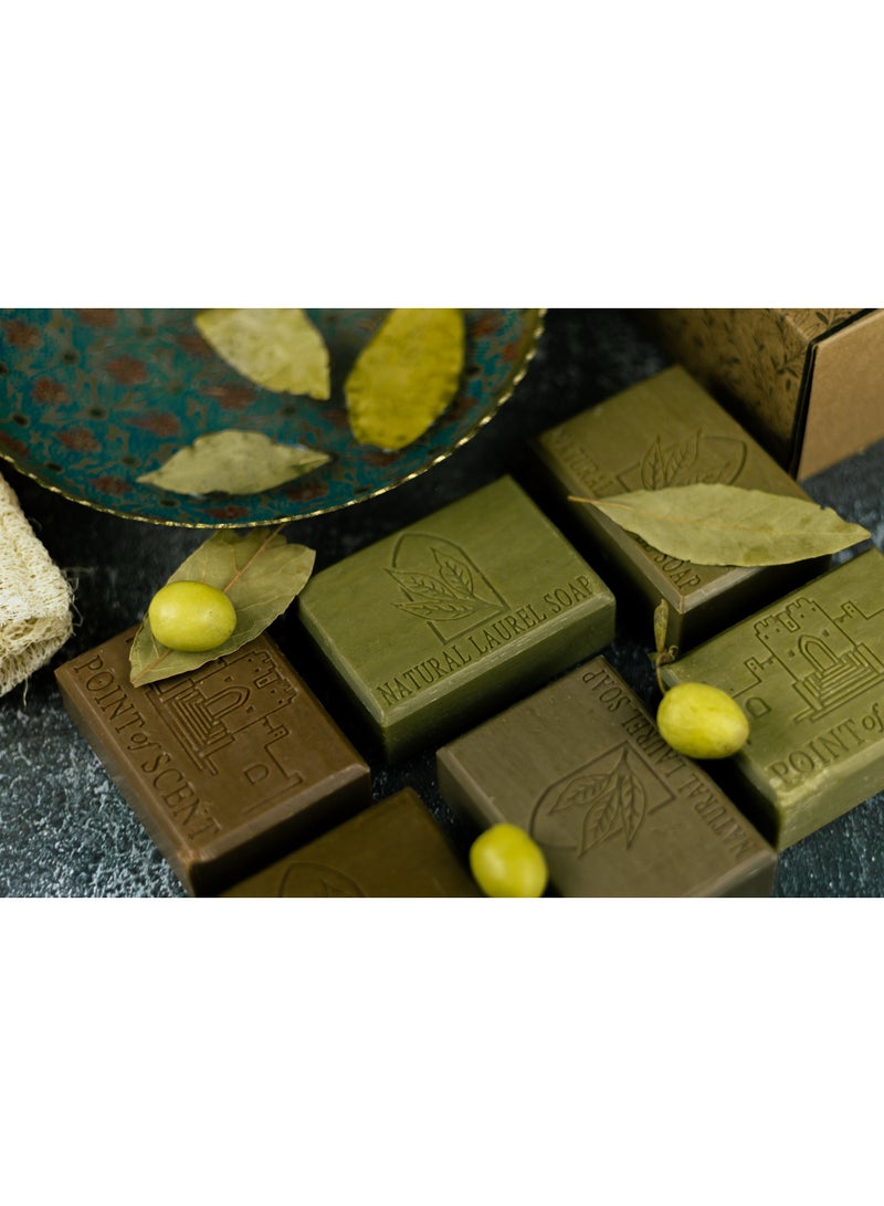 POINT of SCENT Natural Laurel Soap Pine essence 125GR - Image 1