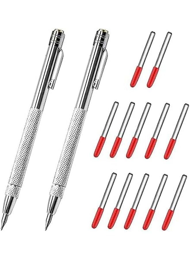 Tungsten Carbide Engraving Pen With Knurled Grip For Glass Ceramic Marking Tip Color B - Image 5